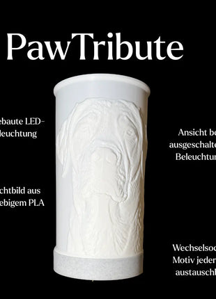 PawTribute – A luminous 3D keepsake image of your pet