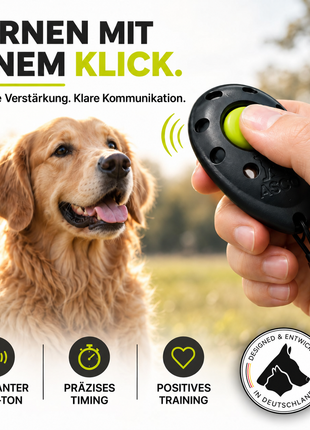 Premium Clicker für Hunde & Katzen – Profi Clicker für Clickertraining | ASCO
