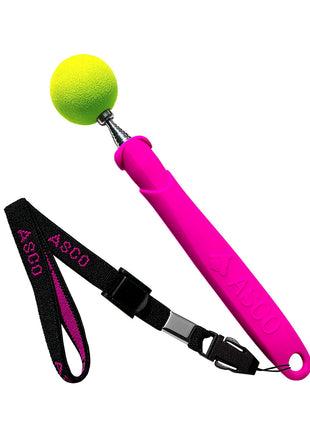 ASCO Target Stick - Target Stick for Dogs and Cats Target Training - Extendable Target Stick with Soft Ball - Stainless Steel Target Stick with Telescopic Function 