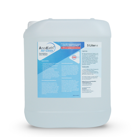 Auto desinfizieren AnoKath Air-Clean 5 Liter
