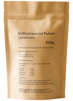 Süßholzwurzel gemahlen 100g