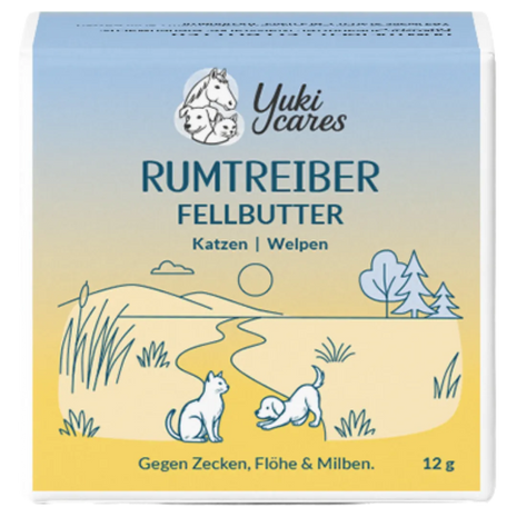 Fellbutter Rumtreiber gegen Zecken & Flöhe