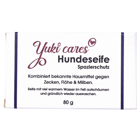Spazierschutz Seife gegen Zecken, Flöhe & Milben