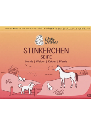 Stinkerchen soap for dogs, cats and horses