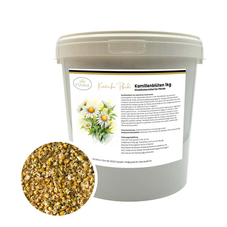 Kamille Pferd 1kg ganze Blüte