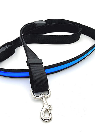 LED leuchtende Hundeleine mit USB, 120-150 cm