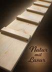 Natur mit Lasur / 388cm