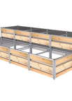 0.46 bzw. 0.83 m / 1.66 x 3.29 m / Stufe an der langen Seite