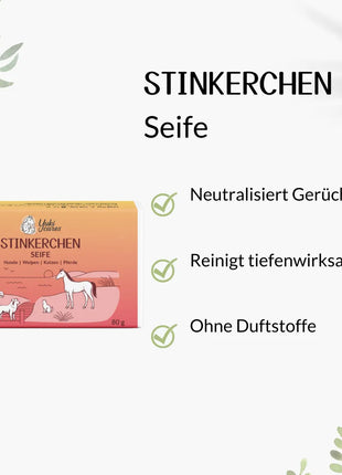 Stinkerchen soap for dogs, cats and horses