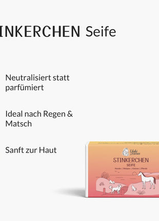 Stinkerchen soap for dogs, cats and horses