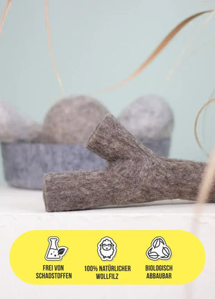 BUDDY. Dog toy made of wool felt "Stick"
