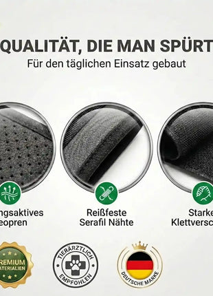 Puncture resistance bandage for dogs with Turbocast