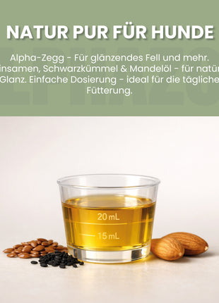 Alpha-Zegg Futteröl für Hunde