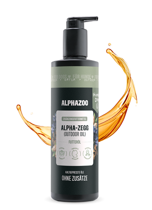 Alpha-Zegg Futteröl für Hunde