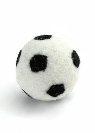 BUDDY. Hundespielzeug Fussball aus Wolle - ideal für Welpen und Senioren