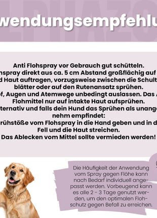 Bye Bye Vloh Flohspray für Hunde