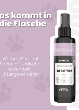 Bye Bye Vloh Flohspray für Hunde
