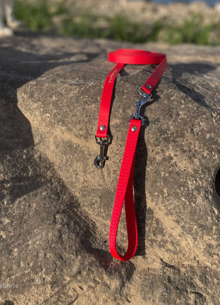 Double trail leash FERNWEH made of BioThane®/POP - Band
