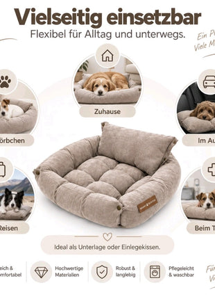 Leichte, waschbare 3in1 Hundematte