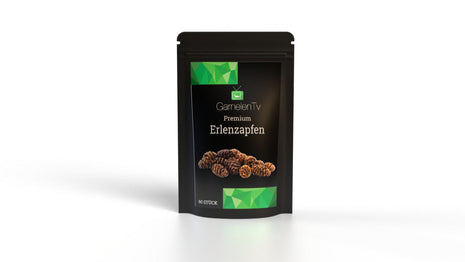 Premium alder cones - 60 pieces