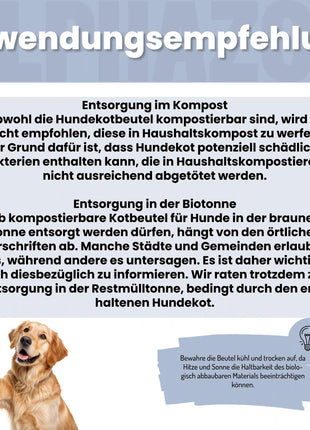 Pupssäckchen Kotbeutel Pink
