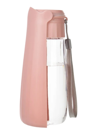 Portable, stable, and foldable 550ml water dispenser for on the go